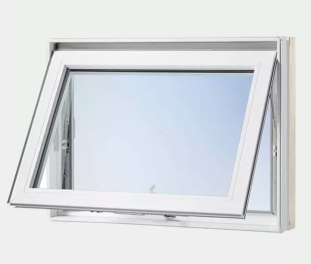 Premium vinyl awning window - exterior view