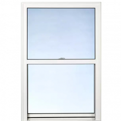 Advantage single hung window view - front window view