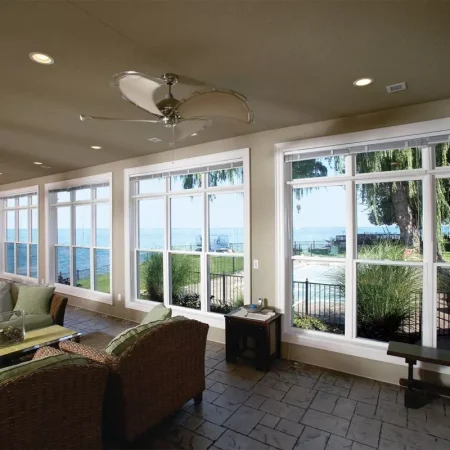 Single Hung Windows inside living space