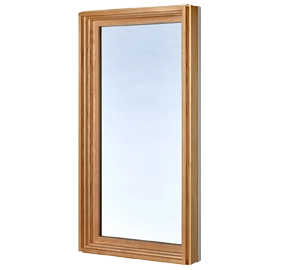 fixed lite wood window