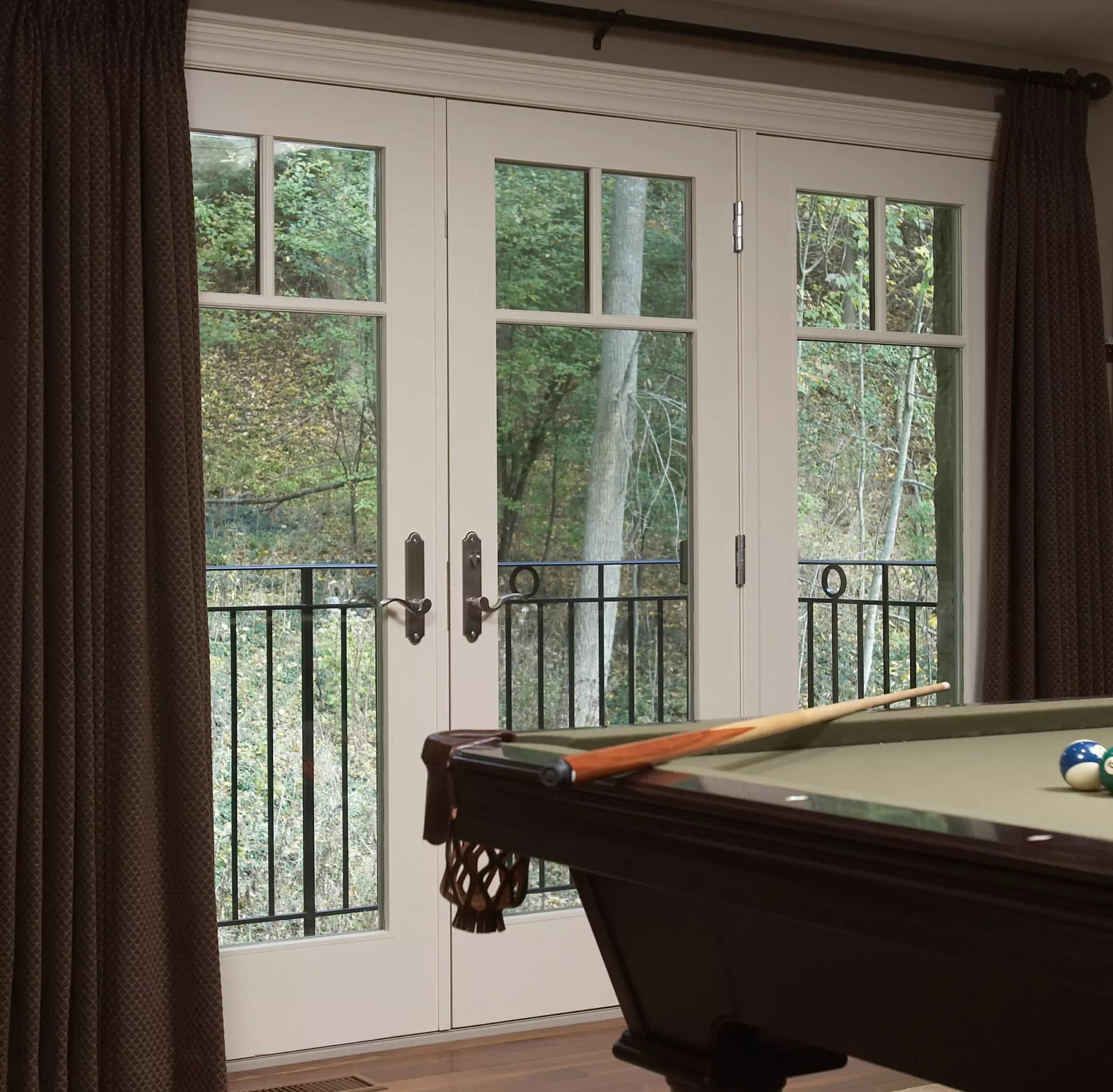 french clad doors