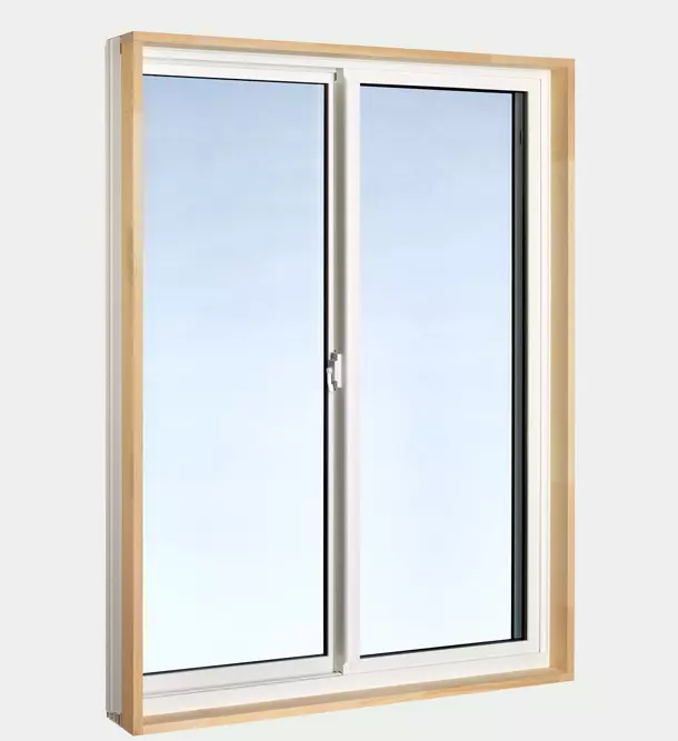 Horizontal Slider Window - interior side view