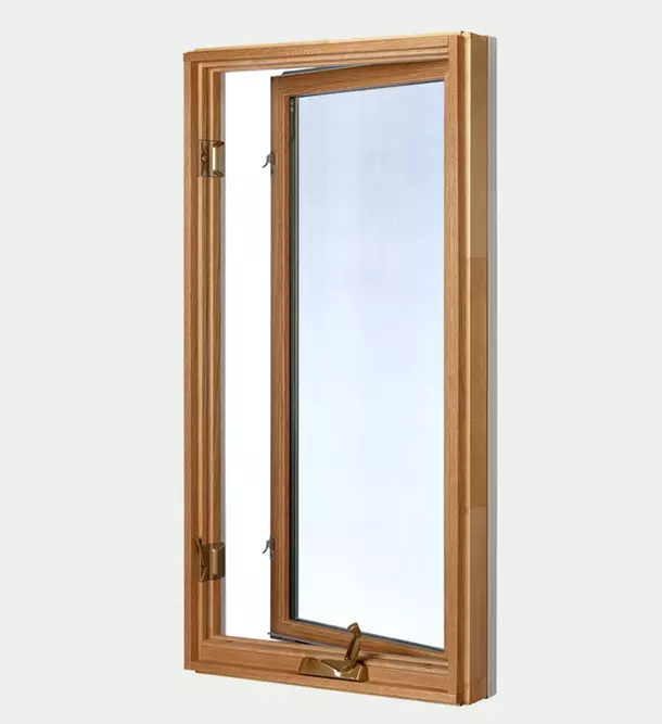 Casement wood windows - Liberty collection - open window view