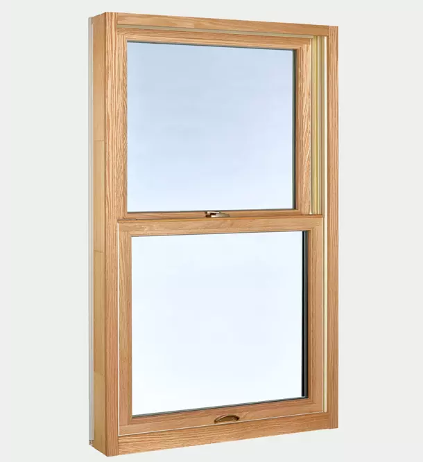 Single Hung Window - closed window inside view