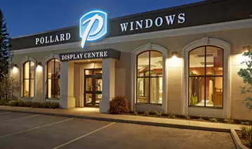 front of Pollard Windows and Doors Display Center