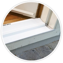 photo of sill protector for doors